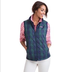 Vineyard Vines Reversible Blackwatch Vest